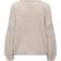 Only Nordic O-Neckline Dropped Shoulders Pullover - Grey/Pumice Stone