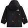 The North Face Baby Antora Rain Jacket - Black Tossed Logo Grid Print