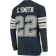 Mitchell & Ness Men's Emmitt Smith Navy Dallas Cowboys Throwback Retired Player Name and Number Long Sleeve Top