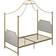 Little Seeds Monarch Hill Clementine Canopy Bed 41.5x77.5"