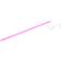 Hay Neon Tube Rosa Gulvlampe 150cm