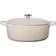Le Creuset Meringue Signature Cast Iron Oval with lid 1.664 gal