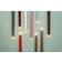 Uyuni Taper Caramel/Smooth LED-lys 25cm 2st