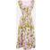 Tory Burch Floral cotton poplin midi dress multicoloured