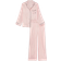 Victoria's Secret Satin Long Pajama Set - Pink Iconic Stripe