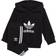 adidas Infant Adicolor Hoodie Set - Black/White (H25218)