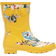 Joules Molly Welly - Gold Floral