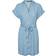 Vero Moda Short Shirt Dress - Light Blue Denim