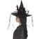 Smiffys Witch Hat Feathers & Netting