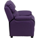 Flash Furniture Charlie Deluxe Padded Contemporary Vinyl Recliner with Storage