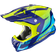 Scorpion VX-22 Air Attis Motocross Helmet, blue-yellow, XL, blue-yellow