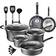 Swiss Professional Home Kitchenware with lid 14 Parts