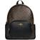 Coach Large Court Backpack In Signature Canvas - Gold/Brown Black