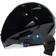 Modular Motorcycle Bluetooth Helmet, Flip Up Motorbike Helmet with Double Visor and Microphone, DOT/ECE Approved Anti Crash Shockproof Integrated Helmet for Automatic Answering Adult