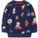 Boy's Christmas Print LS Sweatshirt - Royal Blue