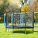 SereneLife Backyard Trampoline 305cm + Safety Net