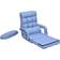 Gymax Folding Lazy Blue 29"