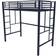 Your Zone Brittain Twin Metal Loft Bed 42x78.5"