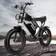 Ridstar 20" Fat Tire Electric Motorcycle for Adults