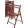 Red Barrel Studio Robin Walnut Carver Chair 32.3" 4