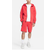 Nike Men's Sportswear Tech Fleece Windrunner Full Zip Hoodie - Light University Red Heather/Black