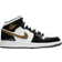 Nike Air Jordan 1 Mid SE GS - Black/White/Metallic Gold