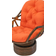 Blazing Needles Solid Twill Chair Cushions Orange (121.9x61)