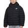 Nike Big Kid's Sportswear Lightweight Synthetic Fill Loose Hooded Jacket - Black/Black/White (FD2845-010)