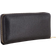 Michael Kors Pebbled Leather Continental Wristlet Wallet - Black