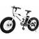 Swagtron EB6 Fat Tires Electric Bike 350W Removable Battery Dual Disc Brakes Unisex