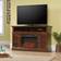 Sauder Harbor View Media Fireplace Curado Cherry TV Bench 51.2x31.8"