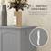Homcom Pantry Cabinet Grey 23.5x41"