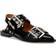 Steve Madden Graya Black Patent Women's Flat Shoes Black