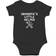 Grandpa's Little Helper Cute One-Piece Infant Baby Bodysuit - Black