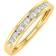 Finerock Channel Band Ring - Gold/Diamonds