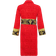 Versace Barocco Robe - Red