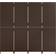 vidaXL 4 panels Brown Romavdeler 196x180cm