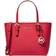 Michael Kors Jet Set Travel Extra Small Saffiano Leather Top Zip Tote Bag - Bright Red