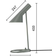 Louis Poulsen AJ Mini Warm Grey Table Lamp 17"