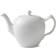 Royal Copenhagen White Fluted Half Lace Teapot 0.264gal