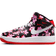 Nike Air Force 1 Mid EasyOn SE GSV - Black/Pink Rise/Picante Red/White