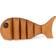 Spring Copenhagen The Wooden Fish Large Brown Dekofigur 9cm