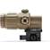 EOTech G33 3x Magnifier w/QD Switch-To-Side Mount Tan