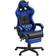 SOONTRANS Captain Series Storm Blue Ergonomic Gaming Chair with Footrest - Blue