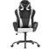 BestOffice Adjustable & Ergonomic Swivel Gaming Chair - Black/White
