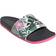 adidas Women's Adilette Comfort Slide Sandals Carbon White