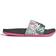 adidas Women's Adilette Comfort Slide Sandals Carbon White
