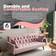 Bed Bath & Beyond Couches for Room Clearance Pink 72" 3 Seater