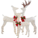 Northlight Reindeer Family White 3pcs