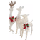 Northlight Reindeer Family White 3pcs